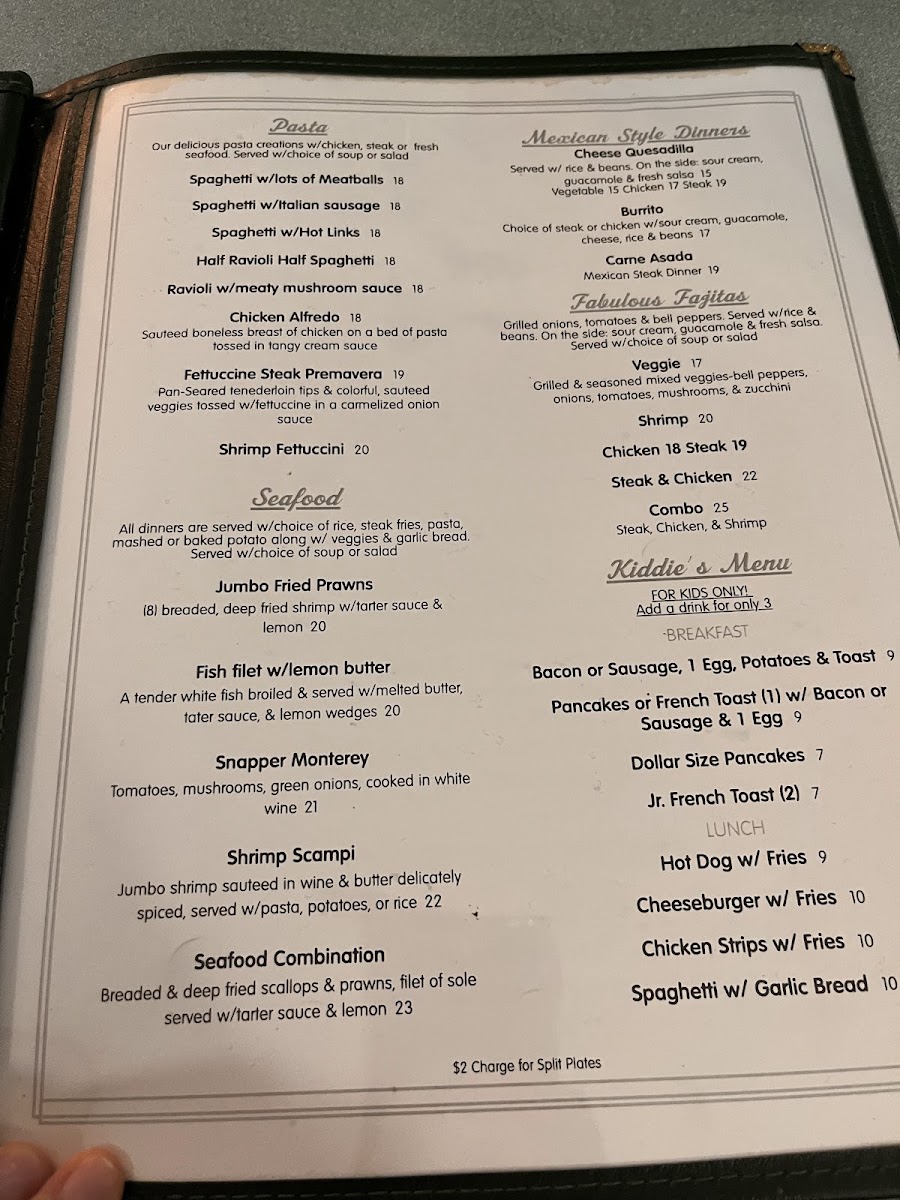 Gunter's Restaurant Menu - Image 5